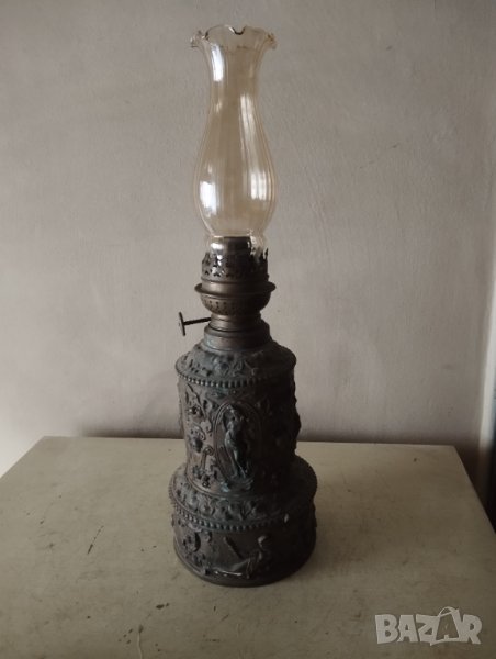 Стара газова (газена )лампа, снимка 1