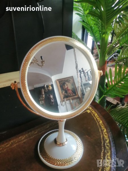 Двустранно настолно огледало , снимка 1