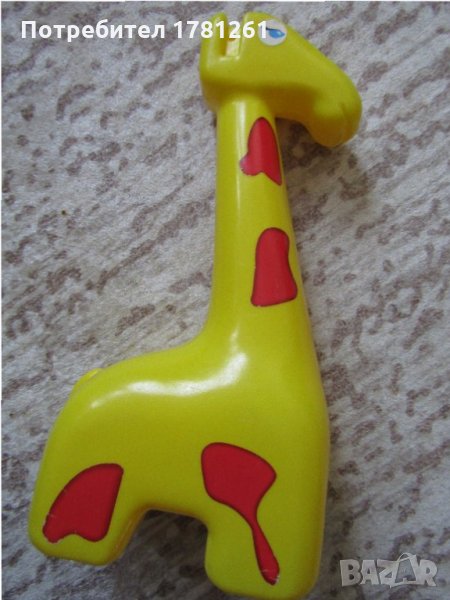 Пластмасов жираф, снимка 1