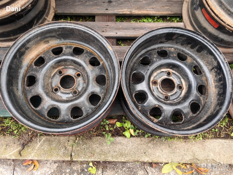 Обърнати джанти за VW 14" 4x100мм. 2бр., снимка 1