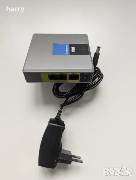 Linksys PAP2T Internet Phone Adapter , снимка 1