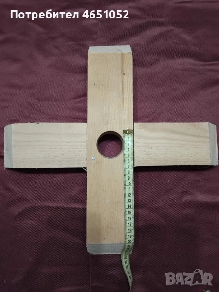Дървени масивни кръстачки, снимка 1
