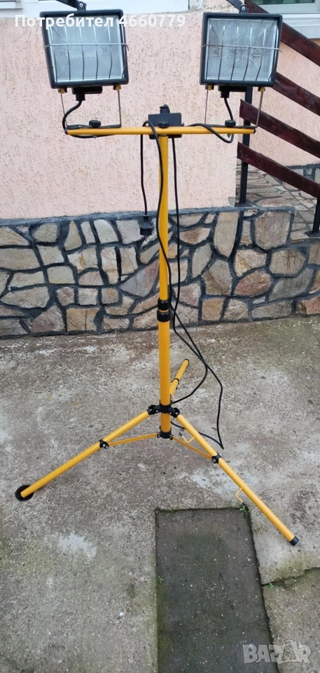 двойнна работна лампа, снимка 1