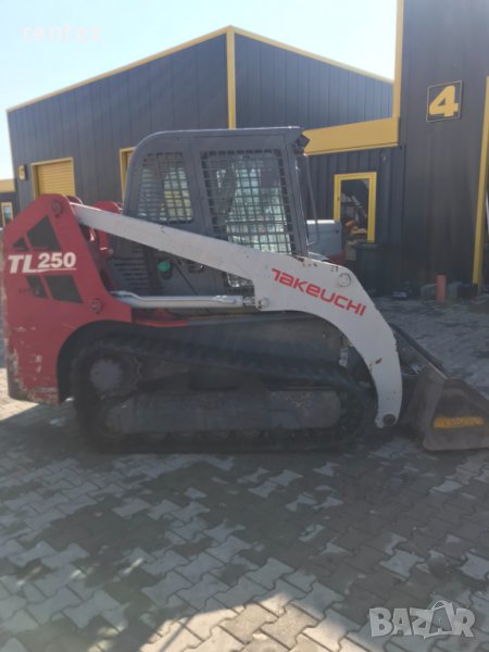 Верижен мини челен товарач 5 т. Takeuchi TL150 ПОД НАЕМ от Рентекс, снимка 1