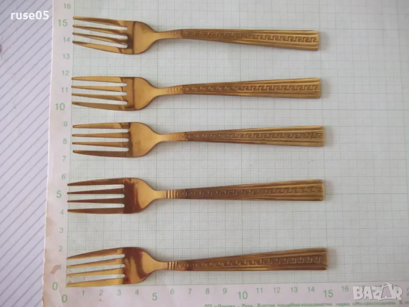 Лот от 5 бр. вилици, снимка 1