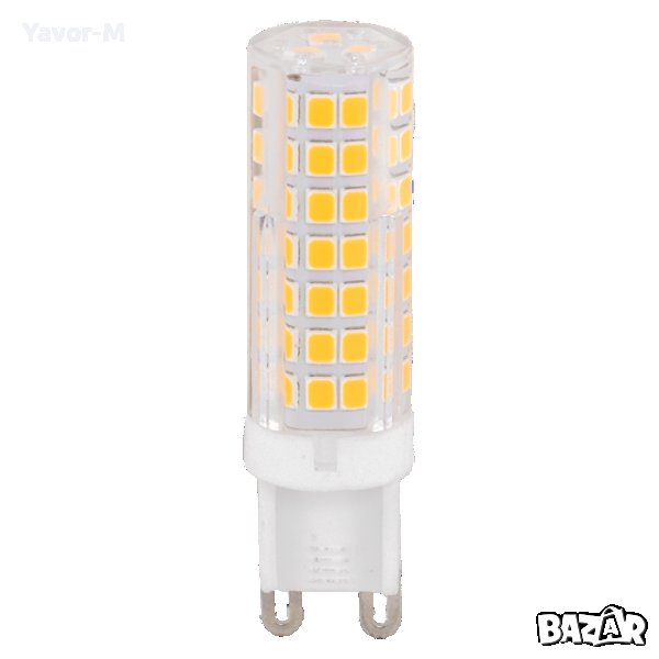 LED Лампа, Димираща 4W, G9, 4000K, 220V-240V AC, Неутрална светлина, SMD2835, Ultralux - LG9440D, снимка 1