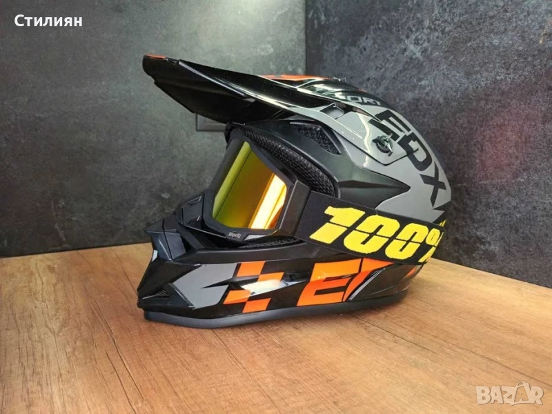 Каска шлем за мотокрос, колело (велосипед), скутер, тротинетка, снимка 1