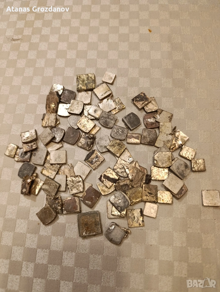 Сребърни пъпки от контактори, снимка 1