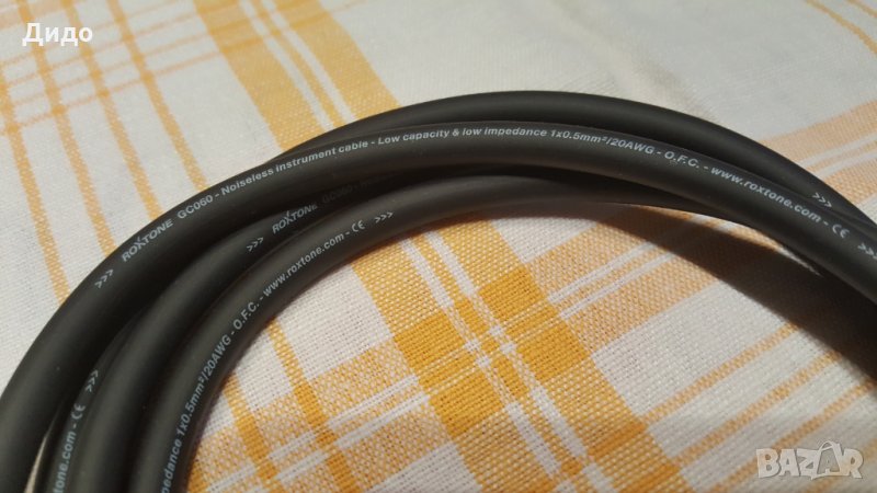 RCA - RCA кабел 20AWG - O.F.C.  1 м. , снимка 1