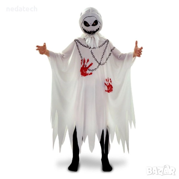 Детски карнавален костюм Дух, 6 Години (101-126cm), снимка 1