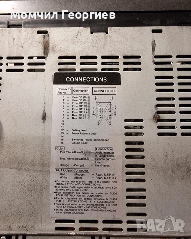 Alpine TDA-7566R , снимка 8 - Радиокасетофони, транзистори - 54168612