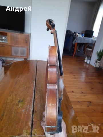 Стара цигулка, снимка 4 - Струнни инструменти - 53335168