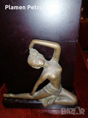 Бронзова статуя , снимка 8 - Антикварни и старинни предмети - 30139624