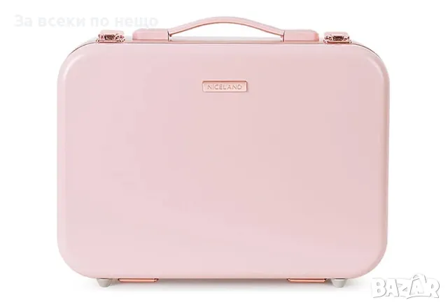 Куфар за гримове с LED огледало., снимка 8 - Чанти - 48698349