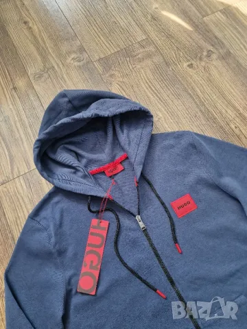 Страхотен мъжки екип HUGO BOSS син размер S M L XL 2XL , снимка 6 - Спортни дрехи, екипи - 47749118