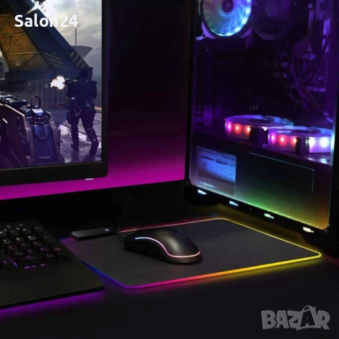 Осветителна RGB подложка за клавиатура