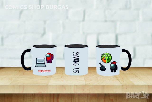 Чаши за кафе и чай  Among Us, снимка 4 - Чаши - 31329842