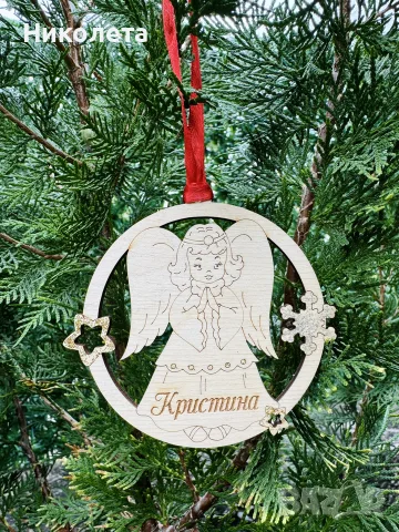Коледни дървени играчки, снимка 14 - Коледни подаръци - 56456599