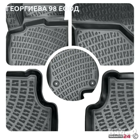 Гумени стелки RizLine по модел на автомобила, снимка 3 - Аксесоари и консумативи - 48815793