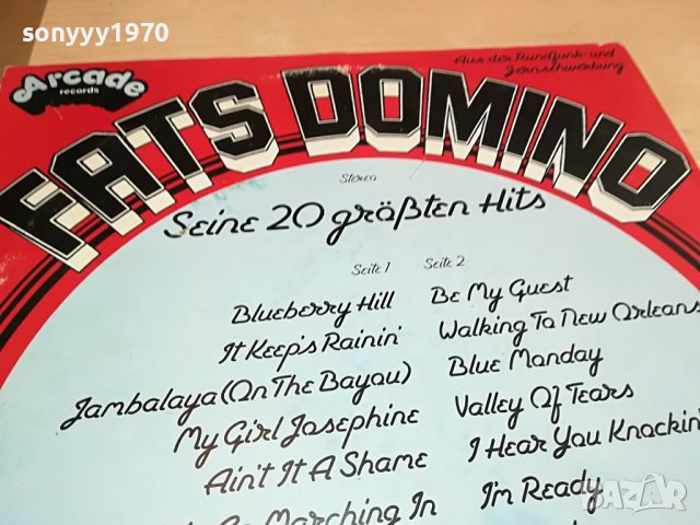 SOLD-FATS DOMINO-ПЛОЧА ВНОС GERMANY 0305231705, снимка 10 - Грамофонни плочи - 40577937