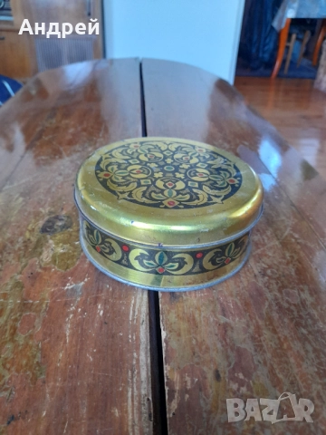 Стара кутия от ТАХАН ХАЛВА #2, снимка 3 - Други ценни предмети - 52323796