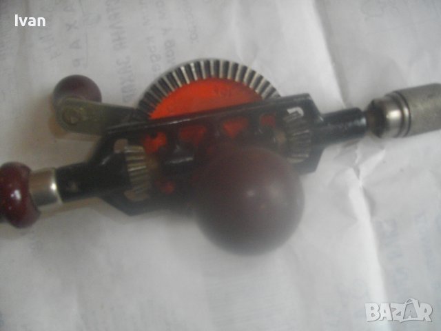 STANLEY ENGLAND-Маткап-Ръчна Дрелка-Бормашина-Като Нов-Колекционерски/Антикварен-Отличен-325мм-Англи, снимка 9 - Бормашини - 42919947