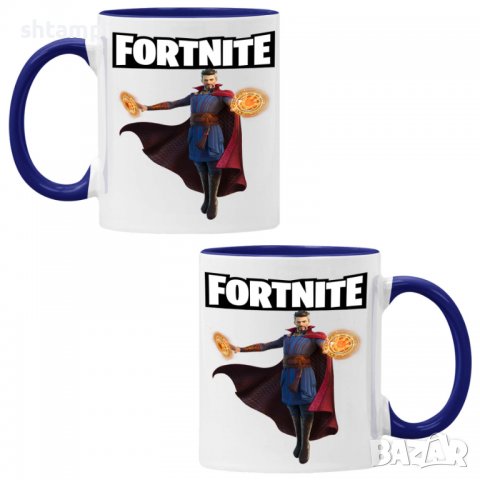 Чаша Fortnite Dr Strange,Керамична Чаша, Кафе Чай, Игра,Изненада,Подарък,Повод,Празник,Рожден Ден, снимка 4 - Чаши - 38472701