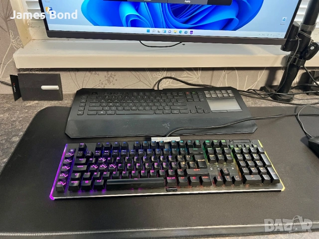 EVGA Z20 Механична геймърска клавиатура , снимка 3 - Клавиатури и мишки - 53004301