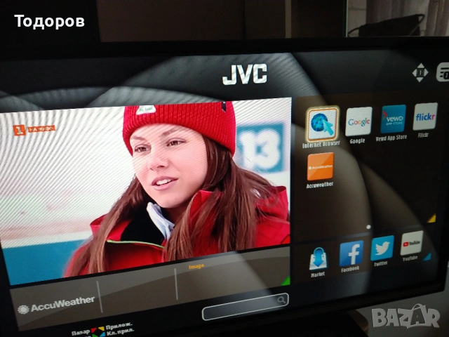 Телевизор JVC 32инча, снимка 5 - Телевизори - 53932557