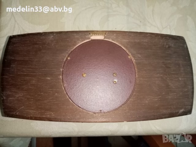 Стари, автентични и напълно изправни барометър месинг, метео станция 2 бр., снимка 15 - Антикварни и старинни предмети - 44416075