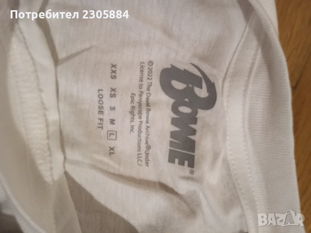 Тениска David Bowie отигинална, снимка 3 - Тениски - 50899152