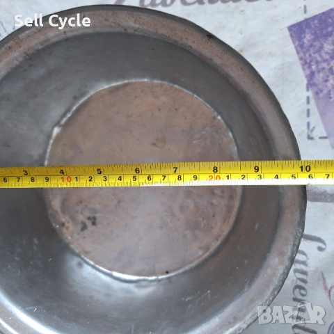 ✅ДЪЛБОКА МЕДНА ТЕНДЖЕРА - ШУМЕН ❗, снимка 2 - Антикварни и старинни предмети - 53177238
