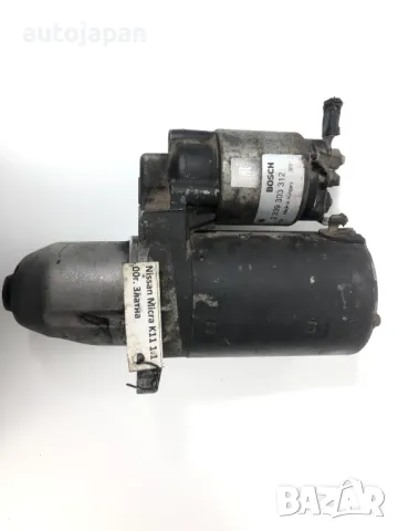 Стартер Nissan Micra K11 1.1 бензин 2000г