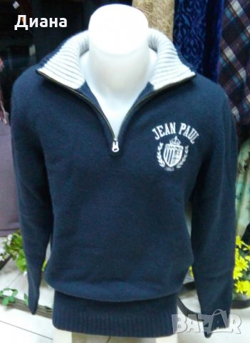 Мъжки пуловери с цип-кашмир,мерино, снимка 12 - Пуловери - 34880350