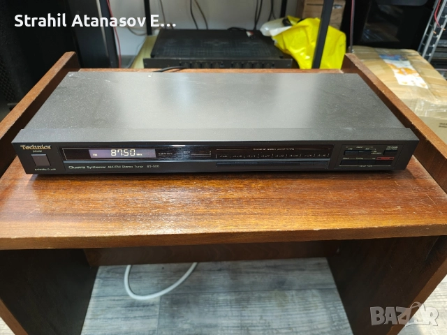 Technics ST-500 Стерео Тунер, снимка 7 - Радиокасетофони, транзистори - 51697956