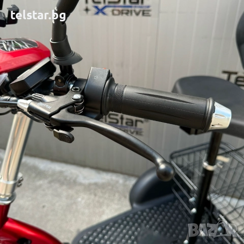 Електрическа триколка с равна платформа и облегалка TS 200.3 48V 750W, високопроизводителни батерии , снимка 3 - Мотоциклети и мототехника - 52407080