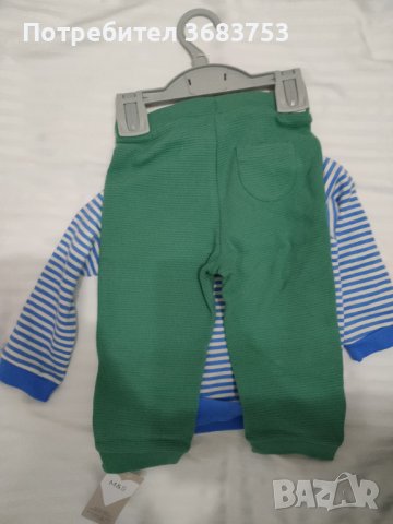 MARKS & SPENCER момчешко комплектче,ново с етикети и закачалка,размер 12-18 месеца, снимка 9 - Комплекти за бебе - 40441064