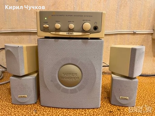 Продавам компютърни тонколони TEAC, снимка 2 - Тонколони - 55942618