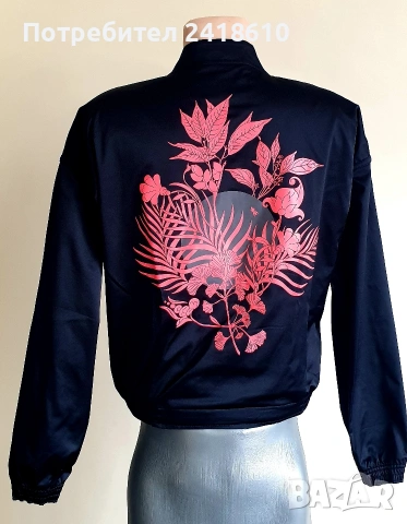 Nike Reversible Running Jacket Full Zip 2in 1 Womens Size S НОВО! ОРИГИНАЛ! Дамкo Двулицево Тънко Як, снимка 5 - Спортни екипи - 54220290