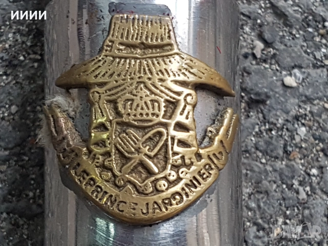 Хром никелова лопатка, снимка 3 - Антикварни и старинни предмети - 53276445