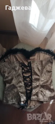 елегантен корсет за парти, снимка 2 - Корсети, бюстиета, топове - 47960248