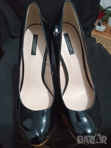 фешън обувки Zara Woman Platform Heels, снимка 3 - Дамски елегантни обувки - 31564604