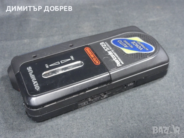 СТАР РЕТРО КАСЕТЕН ДИКТОФОН MICROCASSETTE RECORDER OLYMPUS PEARLCORDER S723, снимка 4 - Микрофони - 52539373