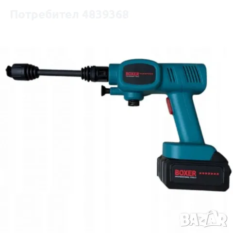 ПРОМОЦИЯ Акумулаторна водоструйка BOXER 36V – 2 батерии, 60 bar + куфар