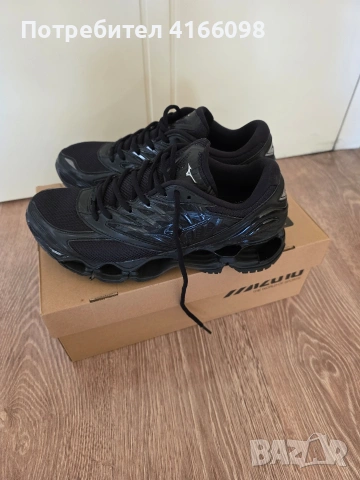 Обувки Mizuno Wave Prophecy LS 42 номер черни, снимка 2 - Маратонки - 54365419