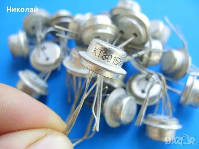Руски транзистори КТ801Б, снимка 2 - Друга електроника - 49712598