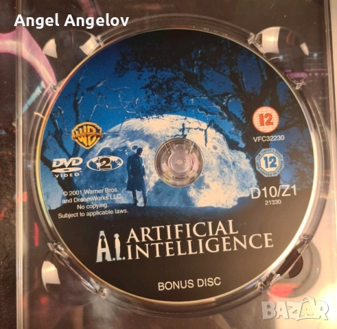 A.I. DVD , снимка 6 - DVD филми - 53145553