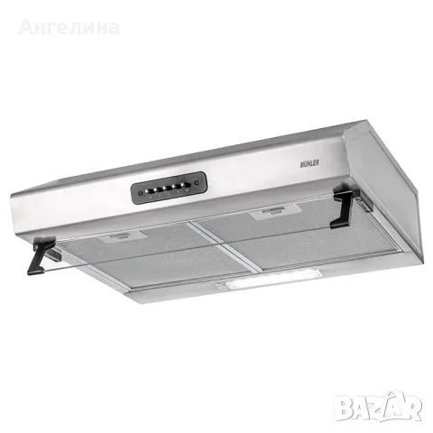 Абсорбатор Muhler AMK-2119IX, 160W, класик, INOX, 2 мотора, снимка 3 - Абсорбатори - 56115160