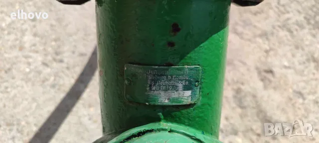 Стара немска градинска помпа, снимка 5 - Антикварни и старинни предмети - 49987991