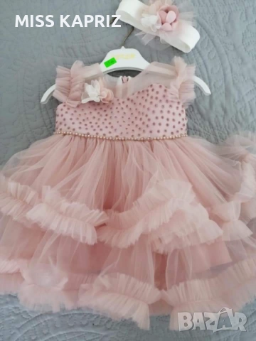 Рокли за повод за момиче 6м., снимка 3 - Бебешки рокли - 51813957